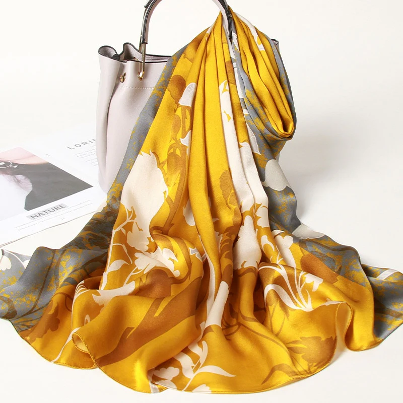 Foulard Chic Carré 100% Soie | La Parisienne - Image 4