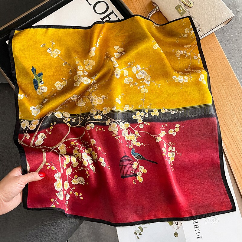 Carré 100% Soie Classique Femme | La Parisienne - Image 3