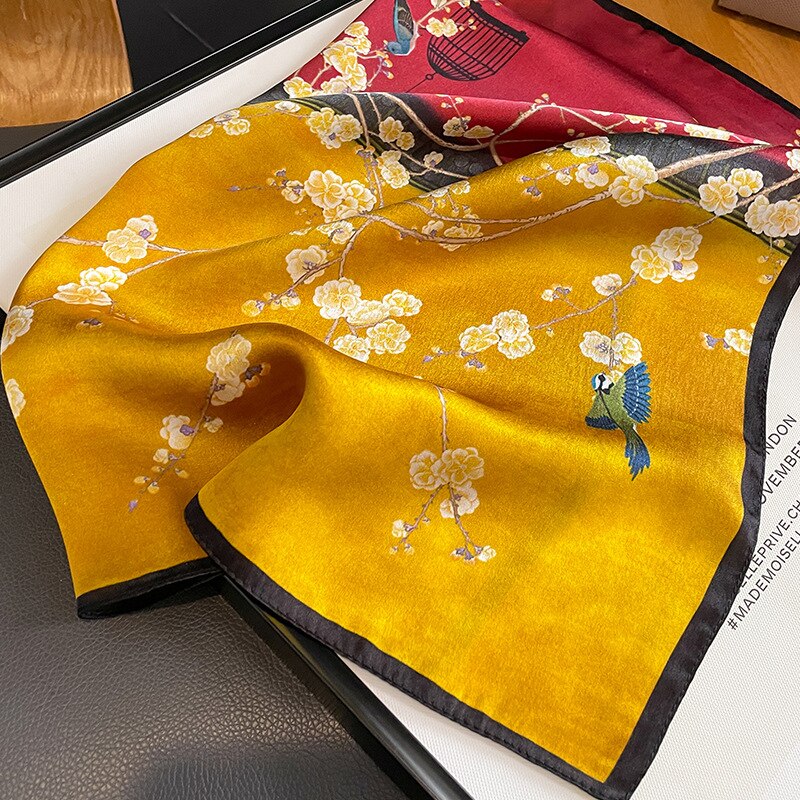 Carré 100% Soie Classique Femme | La Parisienne - Image 4