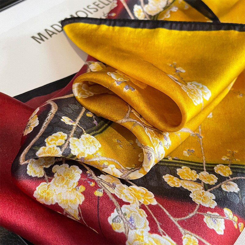 Carré 100% Soie Classique Femme | La Parisienne - Image 5